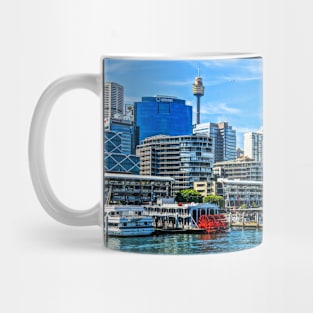 King Street Wharf, Darling Harbour, Sydney, NSW, Australia Mug